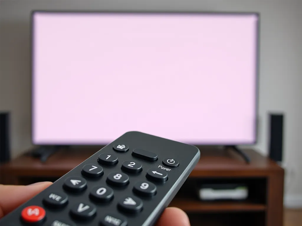 Telewizor nie włącza się a dioda świeci – co robić?