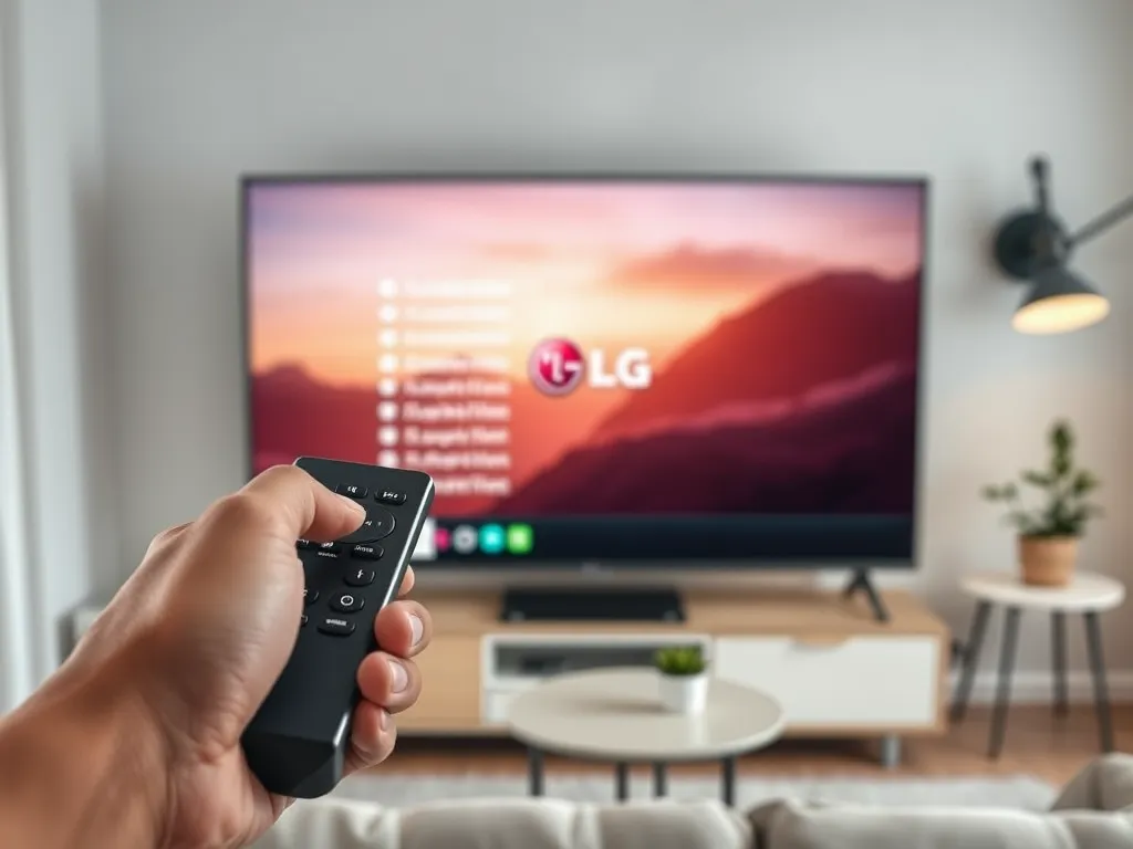 Jak wyłaczyć lektora w telewizorze LG?