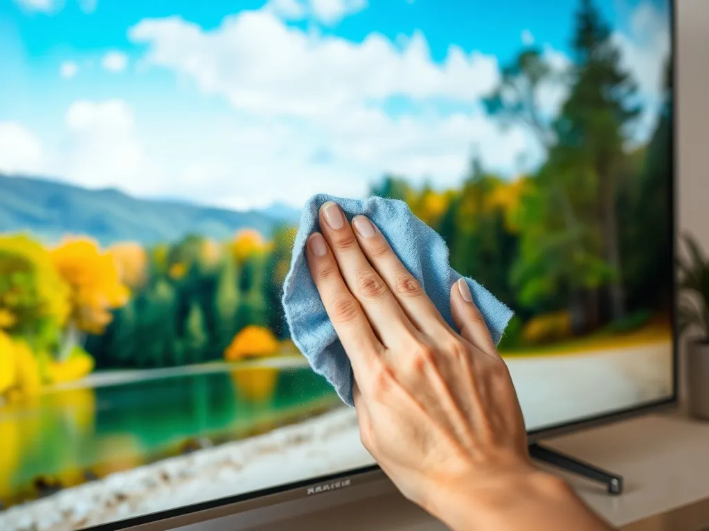 Czym czyścić ekran telewizora? Sprawdź najlepsze metody!