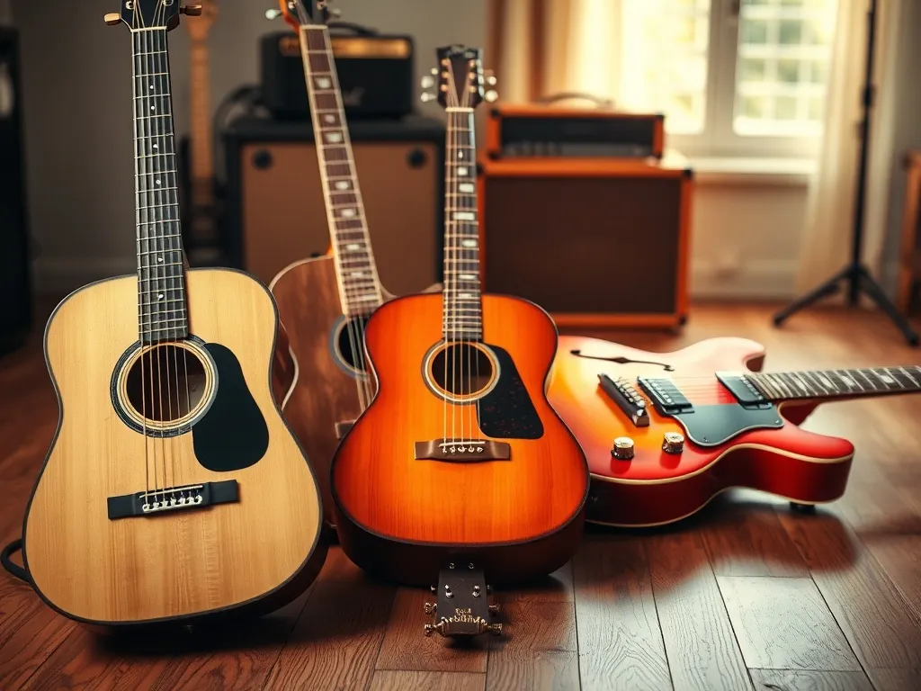 Rodzaje gitar – przewodnik po typach i zastosowaniach
