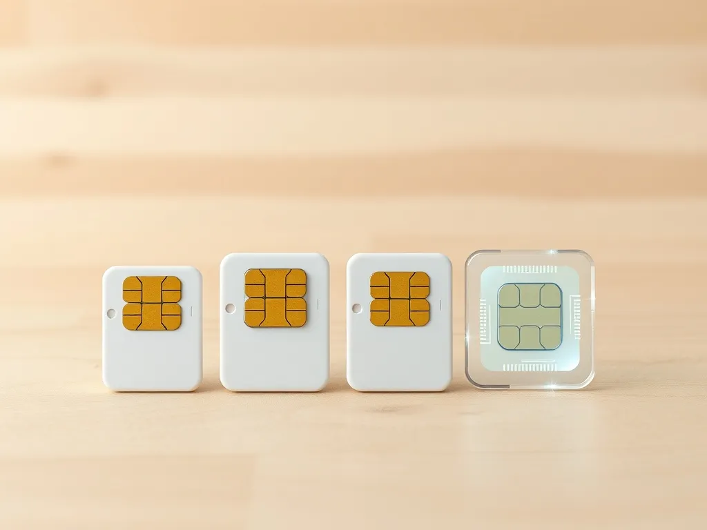 Rodzaje kart SIM: micro SIM, mini SIM, eSIM, nano SIM