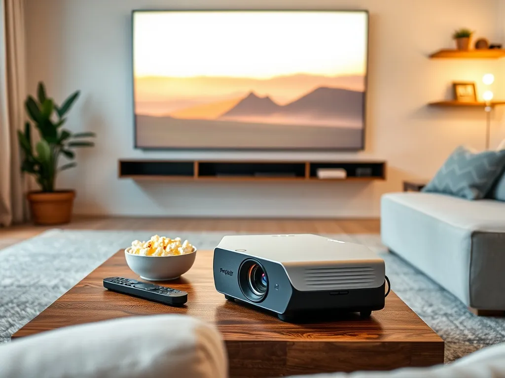 Projektor zamiast TV – sprawdź, czy warto?