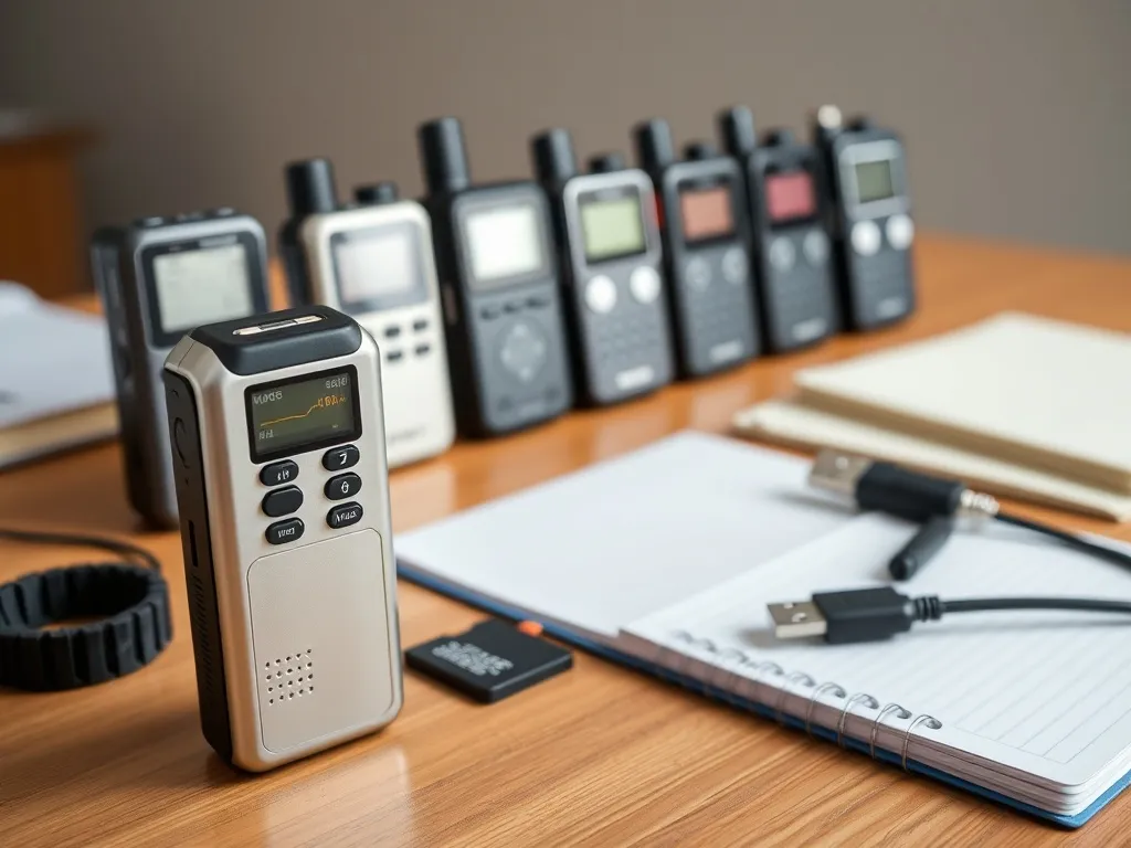 Ranking dyktafonów TOP 10 – które warto kupić?