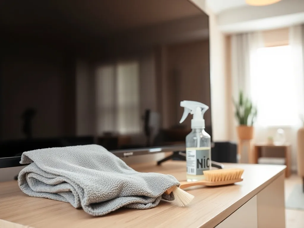 Czym czyścić ekran telewizora?