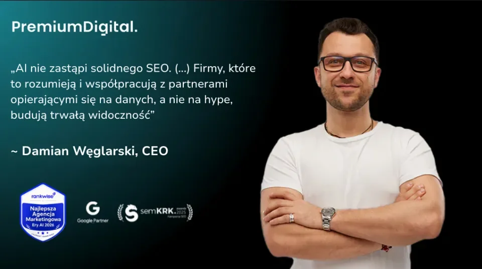 Zewnętrzne działy SEO przejmują kompetencje AI w firmach.